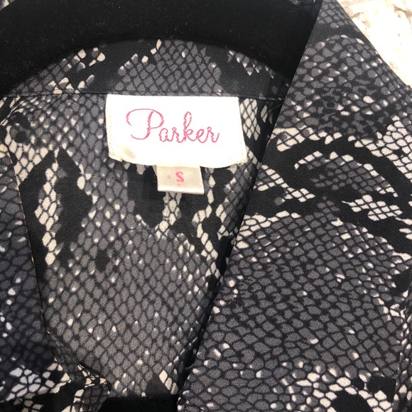 Parker snake ombré cold shoulder tunic - Picture 9 of 9